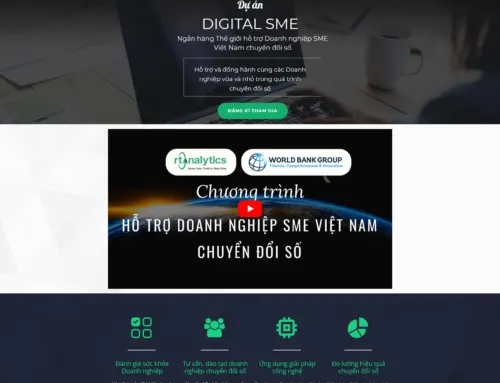 Dự án DIGITAL SME – Ngân hàng Thế giới hỗ trợ Doanh nghiệp SME Việt Nam chuyển đổi số